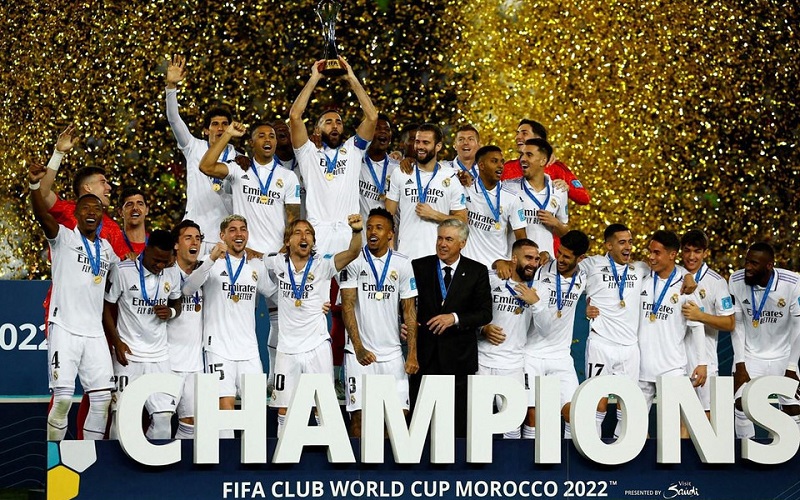 5 lần đoạt chức vô địch Champions League cùng Real Madrid