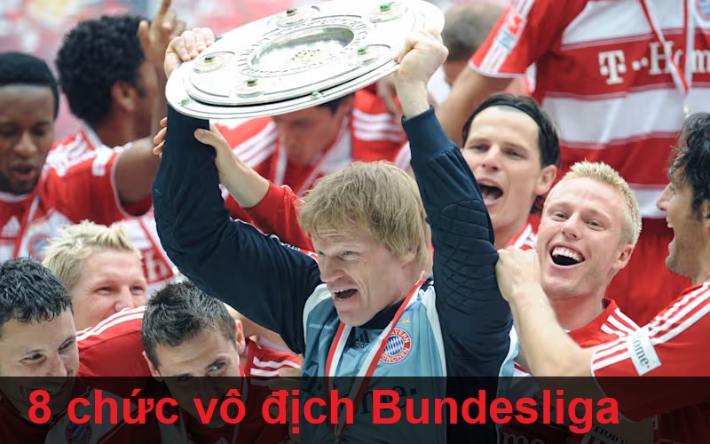 8 chức vô địch Bundesliga
