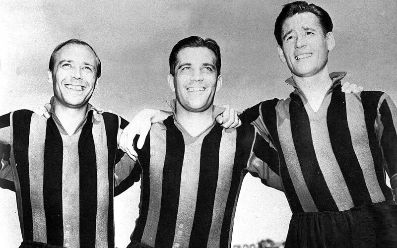 Gunnar Gren, Gunnar Nordahl, Nils Liedholm