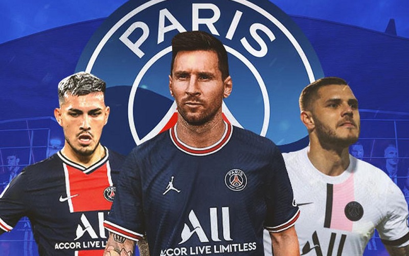 Messi gia nhập Paris Saint-Germain